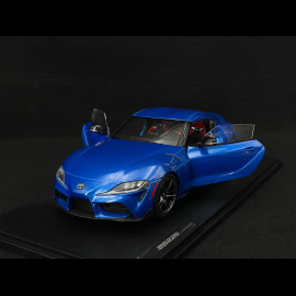 Toyota GR Supra 2021 Horizontblau Metallic 1/18 Solido S1809003
