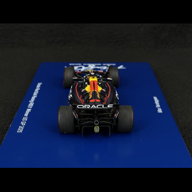 Max Verstappen Red Bull RB21 n° 1 Sieger GP USA 2025 F1 mit Figur und Pit Board 1/43 Spark S9666