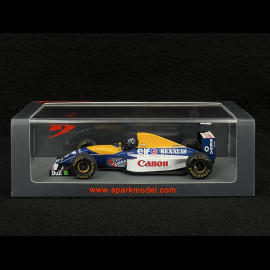 Damon Hill Williams FW15C n° 0 Sieger GP Belgien 1993 F1 1/43 Spark S7478