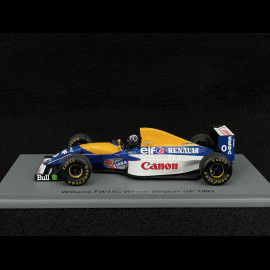 Damon Hill Williams FW15C n° 0 Sieger GP Belgien 1993 F1 1/43 Spark S7478