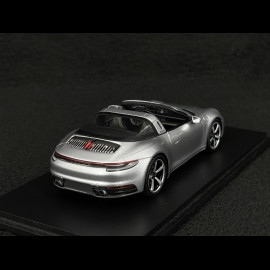 Porsche 911 Targa 4S Typ 992 2021 GT Silber 1/43 Spark S6128