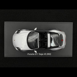 Porsche 911 Targa 4S Typ 992 2021 GT Silber 1/43 Spark S6128