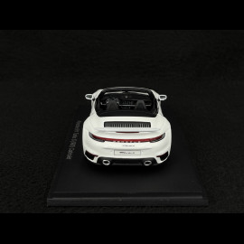 Porsche 911 Turbo S Cabriolet Typ 992 2021 Weiß 1/43 Spark S8784