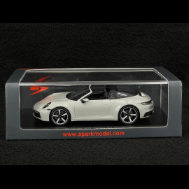 Porsche 911 Targa 4S Typ 992 2021 Kreidegrau 1/43 Spark S6127