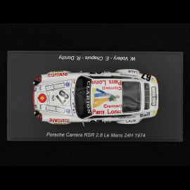 Porsche 911 Carrera RSR 2.8 n° 67 24h Le Mans 1974 1/43 Spark S9797
