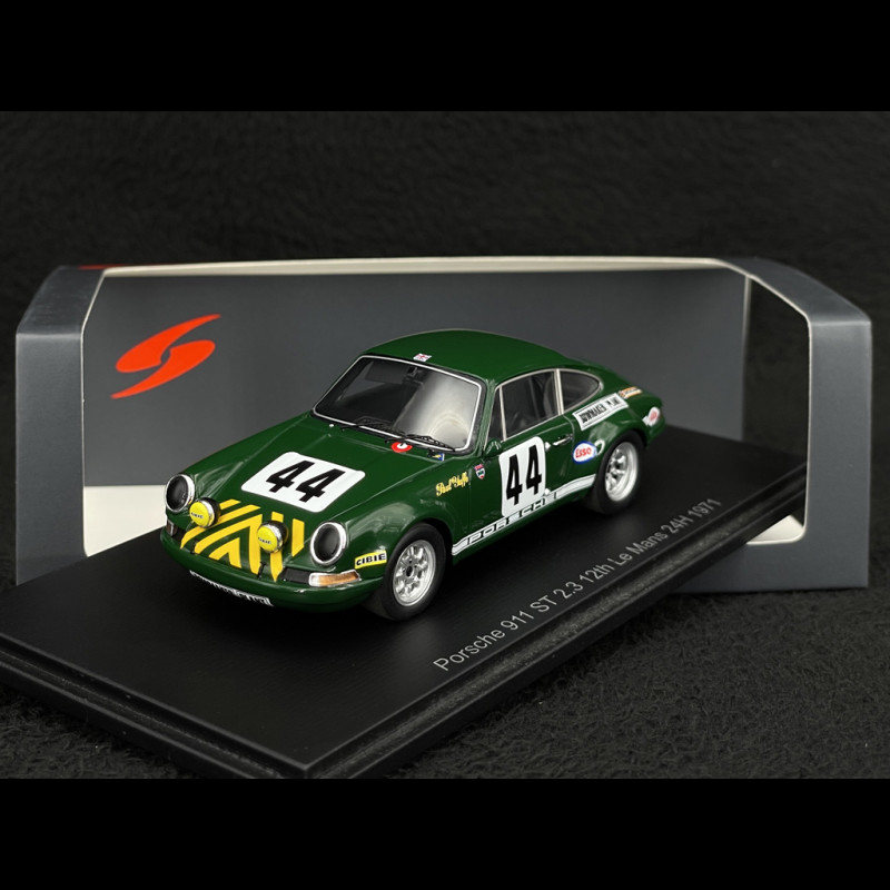 Porsche 911 ST 2.3 n° 44 12. 24h Le Mans 1971 1/43 Spark S9770