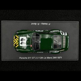 Porsche 911 ST 2.3 n° 44 12th 24h Le Mans 1971 1/43 Spark S9770