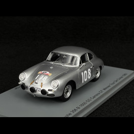 Porsche 356 B T5 n° 108 Sieger Tour de Corse 1960 1/43 Spark S6145