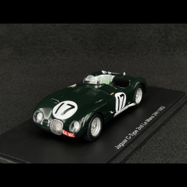 Jaguar XK 120 C-Type n° 17 2. 24h Le Mans 1953 1/43 Spark S2944