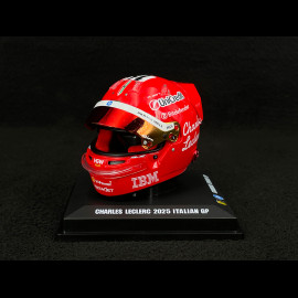 Charles Leclerc Helm Ferrari n° 16 4. GP Italien 2025 F1 1/5 LookSmart LSHEL020