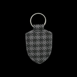 Porsche Keyring Turbonite Crest Pepita Grey / black WAP05065226WSA