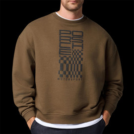 Porsche Sweatshirt Motorsport Raceborn Dark Brown WAP91326MSF - Unisex