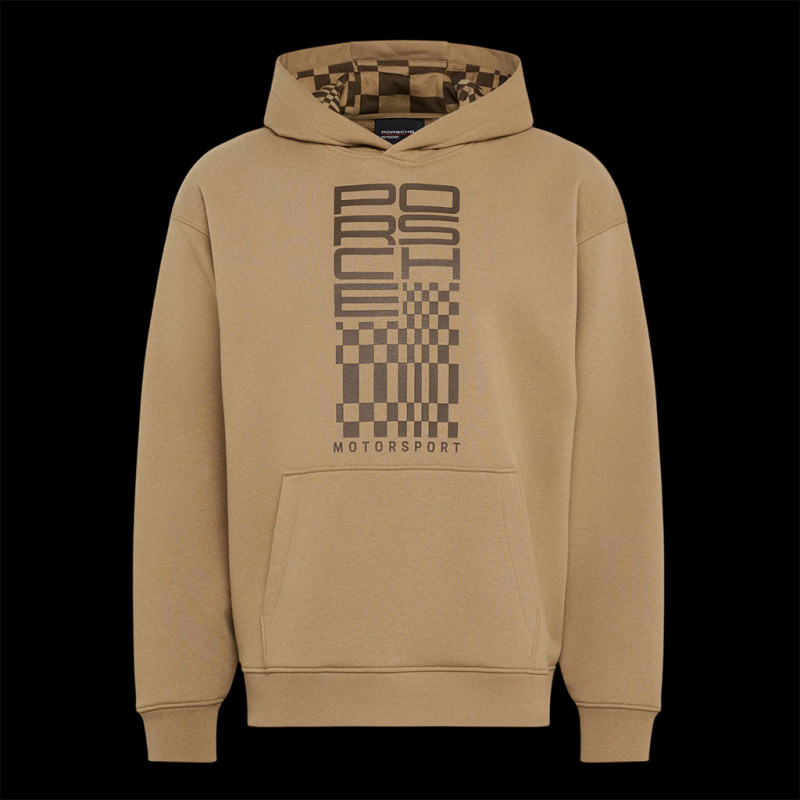 Porsche Kapuzenpullover Motorsport Raceborn Beige WAP91426MSF - Unisex