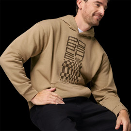 Porsche Kapuzenpullover Motorsport Raceborn Beige WAP91426MSF - Unisex
