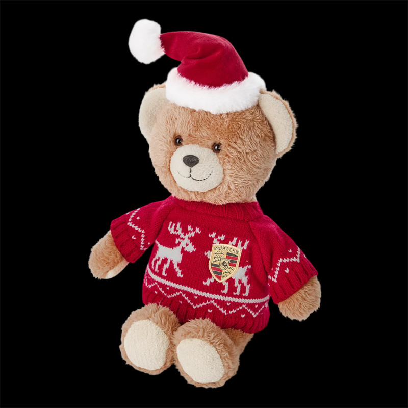 Porsche Plüschbär Ferry Christmas Braun / Rot WAP04003326BXM