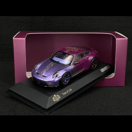 Porsche 911 GT3 Touring Typ 992.2 2024 Tree of Life Violett 1/43 Minichamps WAP0202020TPCE
