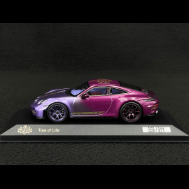 Porsche 911 GT3 Touring Type 992.2 2024 Tree of Life Purple 1/43 Minichamps WAP0202020TPCE