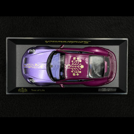 Porsche 911 GT3 Touring Typ 992.2 2024 Tree of Life Violett 1/43 Minichamps WAP0202020TPCE