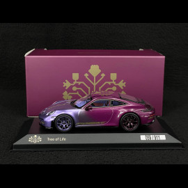 Porsche 911 GT3 Touring Typ 992.2 2024 Tree of Life Violett 1/43 Minichamps WAP0202020TPCE