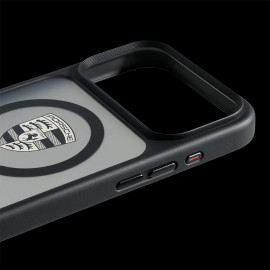 Porsche Handyhülle iPhone 18 Pro Max MagSafe Schwarz / Transparent Anpassbar WAP03000426SNC
