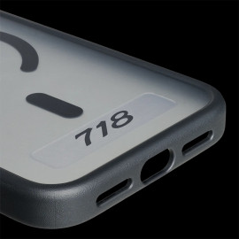 Porsche Handyhülle iPhone 18 Pro Max MagSafe Schwarz / Transparent Anpassbar WAP03000426SNC