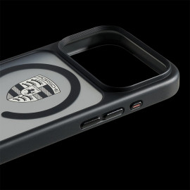 Porsche Handyhülle iPhone 18 Pro MagSafe Schwarz / Transparent Anpassbar WAP03000226SNC