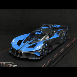 Bugatti Bolide 2024 Bugatti Blue / Black Carbon 1/18 MCM