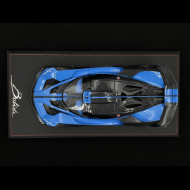 Bugatti Bolide 2024 Bugatti Blau / Carbon Schwarz 1/18 MCM