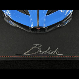 Bugatti Bolide 2024 Bugatti Blau / Carbon Schwarz 1/18 MCM