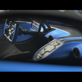 Bugatti Bolide 2024 Bugatti Blue / Black Carbon 1/18 MCM