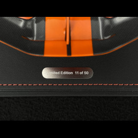 Bugatti Bolide 2024 Hermès Orange / Carbon Schwarz 1/18 MCM BUGOR