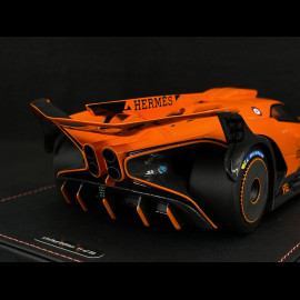 Bugatti Bolide 2024 Hermès Orange / Carbon Schwarz 1/18 MCM BUGOR