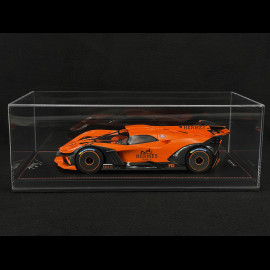 Bugatti Bolide 2024 Hermès Orange / Black Carbon 1/18 MCM BUGOR