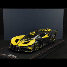 Bugatti Bolide 2024 Gelb / Carbon Schwarz 1/18 MCM