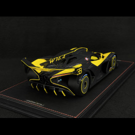 Bugatti Bolide 2024 Yellow / Black Carbon 1/18 MCM