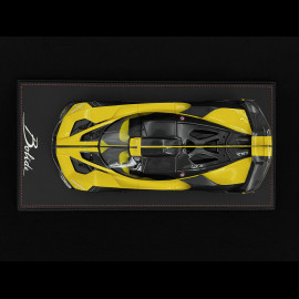 Bugatti Bolide 2024 Gelb / Carbon Schwarz 1/18 MCM