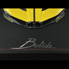 Bugatti Bolide 2024 Gelb / Carbon Schwarz 1/18 MCM