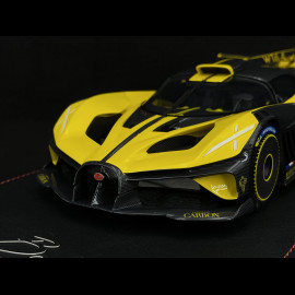 Bugatti Bolide 2024 Gelb / Carbon Schwarz 1/18 MCM