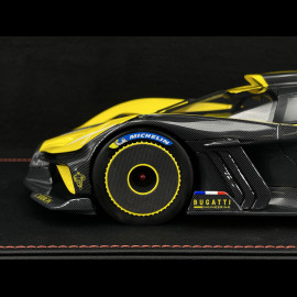 Bugatti Bolide 2024 Gelb / Carbon Schwarz 1/18 MCM