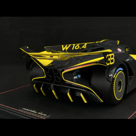 Bugatti Bolide 2024 Yellow / Black Carbon 1/18 MCM