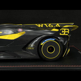 Bugatti Bolide 2024 Gelb / Carbon Schwarz 1/18 MCM