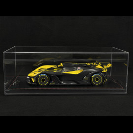 Bugatti Bolide 2024 Gelb / Carbon Schwarz 1/18 MCM