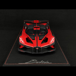 Bugatti Bolide 2024 Rot / Carbon Schwarz 1/18 MCM