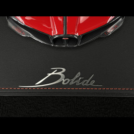 Bugatti Bolide 2024 Rot / Carbon Schwarz 1/18 MCM