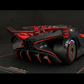 Bugatti Bolide 2024 Rot / Carbon Schwarz 1/18 MCM