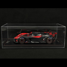 Bugatti Bolide 2024 Rot / Carbon Schwarz 1/18 MCM