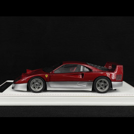 Ferrari F40 1987 Carbon Rot / Silber 1/18 GL Model GLF40