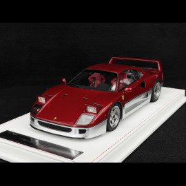 Ferrari F40 1987 Carbon Rot / Silber 1/18 GL Model GLF40