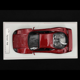 Ferrari F40 1987 Carbon Rot / Silber 1/18 GL Model GLF40