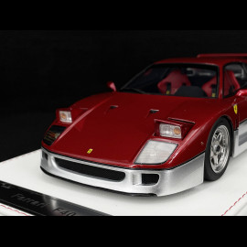 Ferrari F40 1987 Carbon Rot / Silber 1/18 GL Model GLF40
